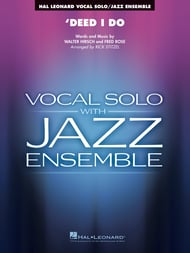 'Deed I Do Jazz Ensemble sheet music cover Thumbnail
